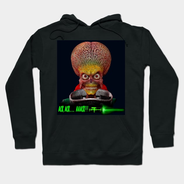 MARS ATTACKS Hoodie by EBAN